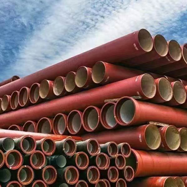 Large diameter centrifugal supply DI cast tube k9 k7 ductile iron pipe