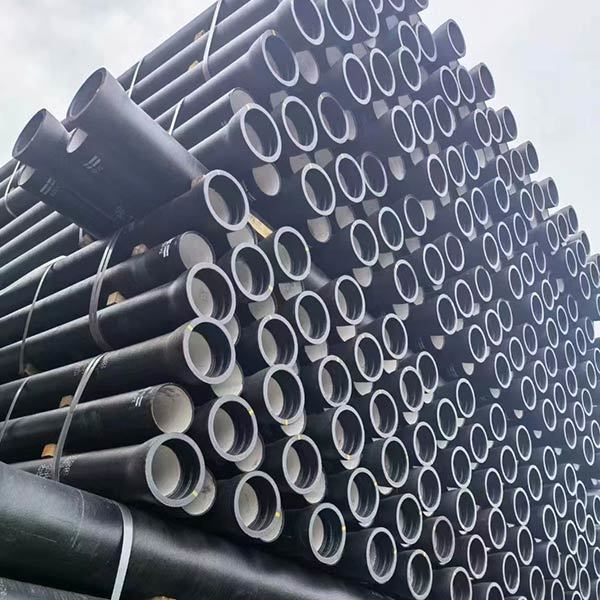 DN300 ISO2531/En545 Class K9 Black Bitumen Paint Coated Ductile Cast Iron Pipe for Water Supply