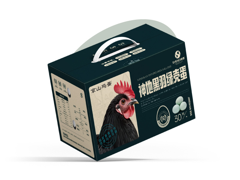 神地黑羽绿壳蛋
