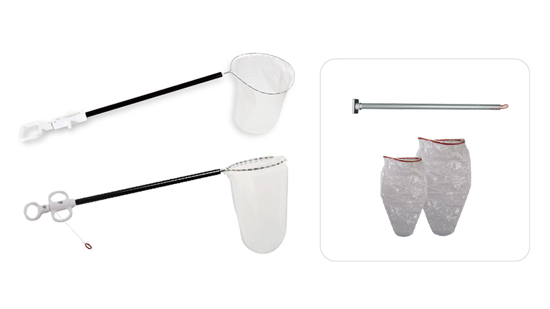 Disposable taking bag for endoscopy