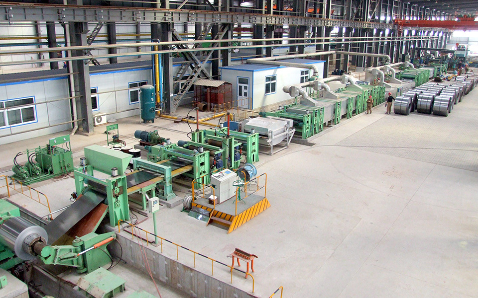 Electrolytic Degreasing Line