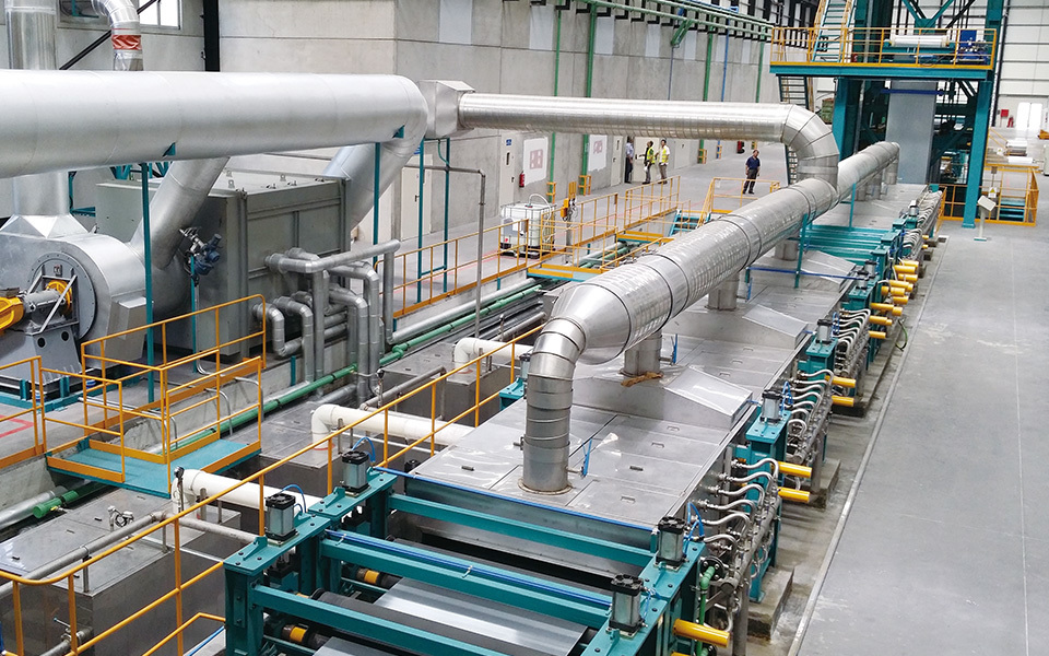Chemical Degreasing Line