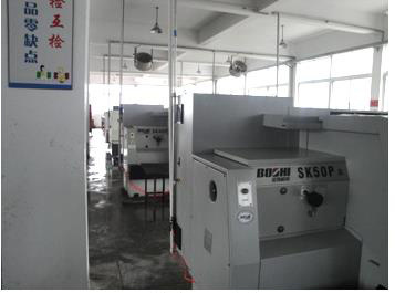 Machining workshop