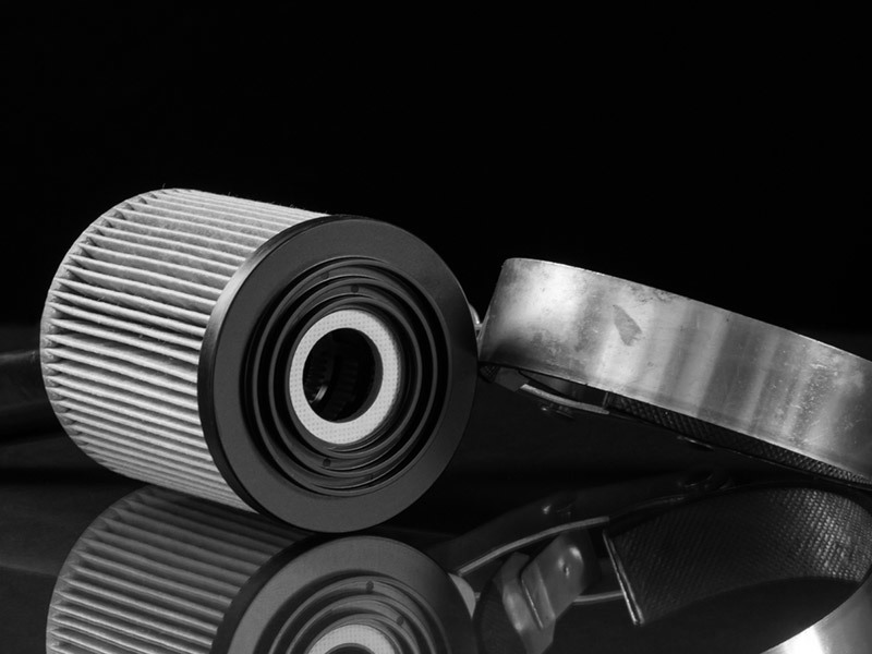 How often should the hydraulic oil filter be replaced?