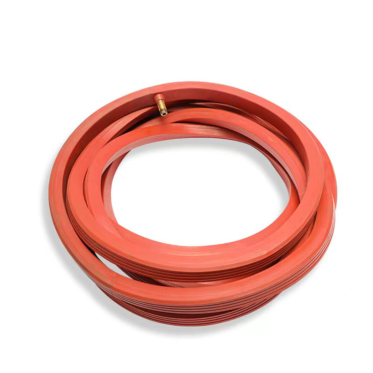Inflatable sealing ring