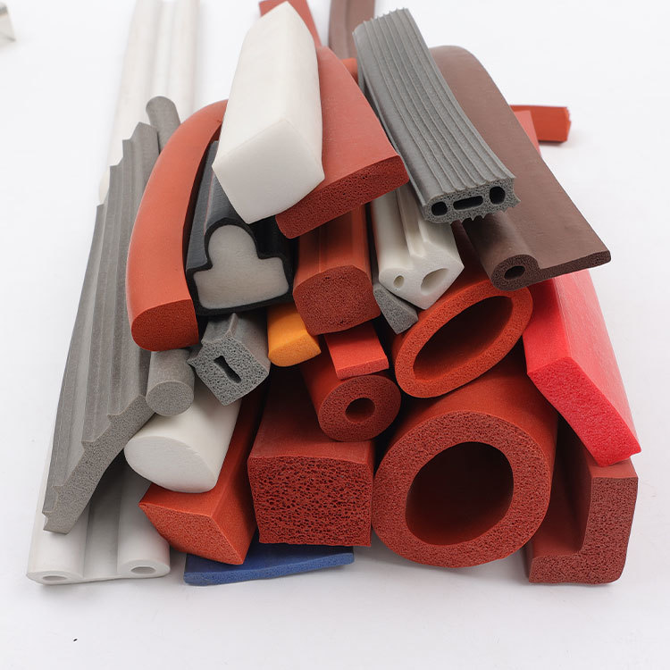 Silicone dense sealing strip