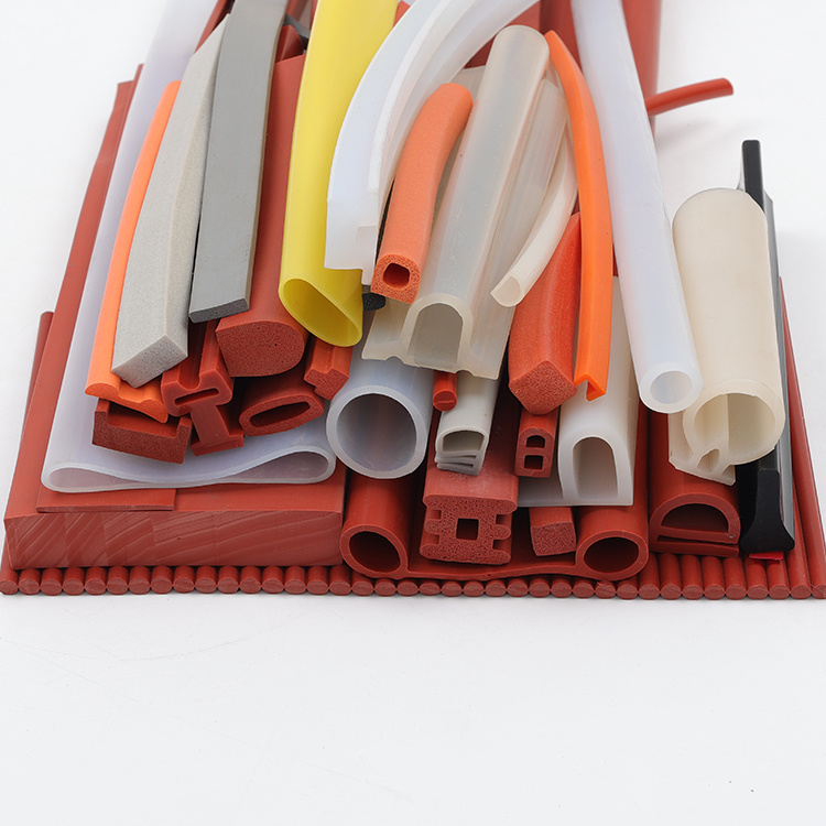 Silicone dense sealing strip