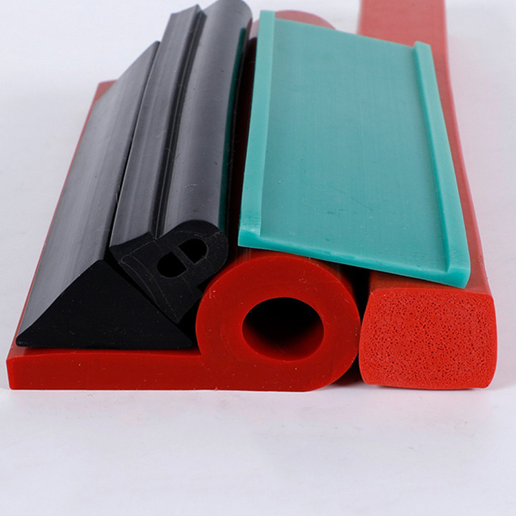 Silicone dense sealing strip