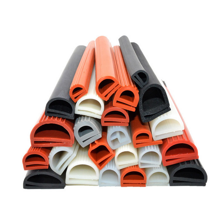 Silicone dense sealing strip