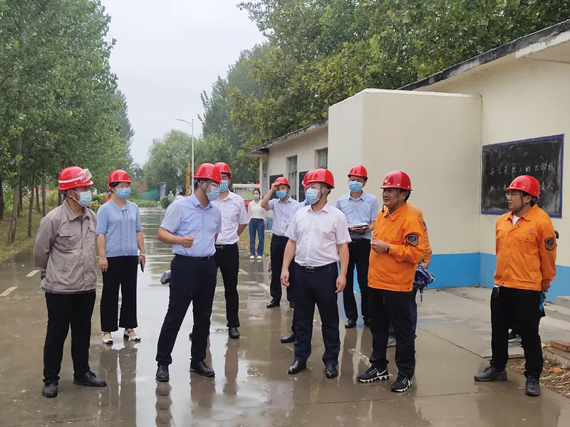 县长范伟到我公司视察