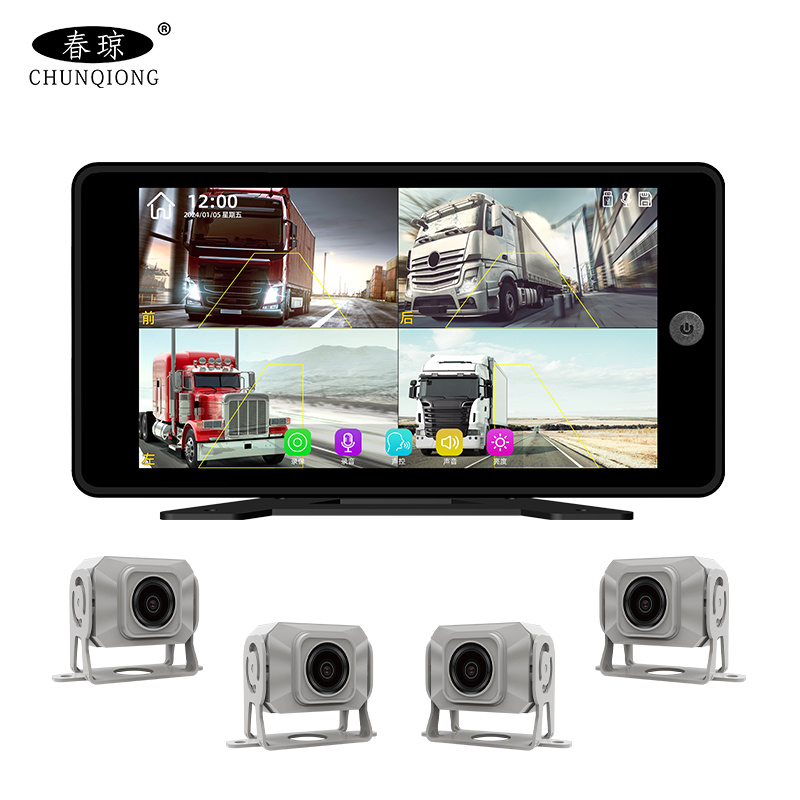 X200D 2.5D触摸 10.1寸四路记录仪 BSD盲区预警 MP5