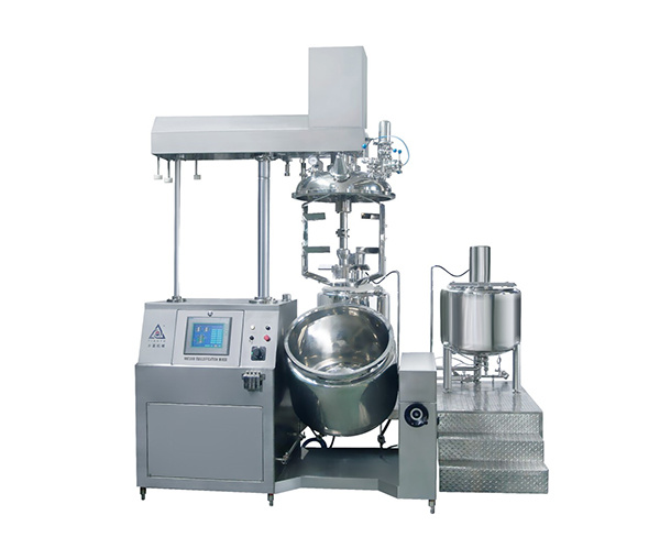 100L PLC 触摸屏真空乳化搅拌机