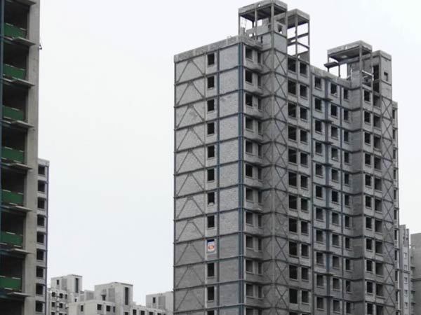 Steel structure fabricated high-rise residential building