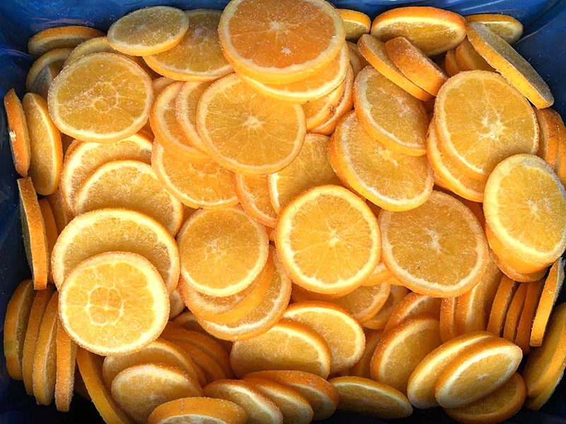 Frozen Orange Slices