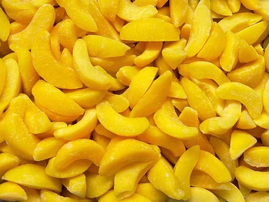 Quick-frozen Yellow Peach Slices