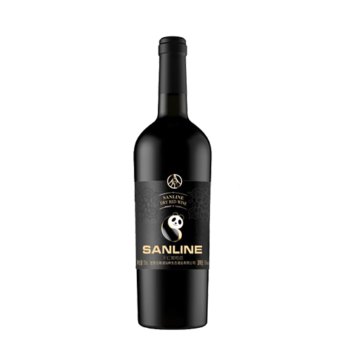 五粮液 白酒　SANLINE 紅山礼　500ml×2本 SANLINE干红葡萄酒-宜宾五粮液仙林生态酒业有限公司
