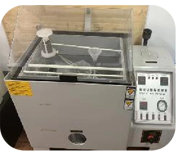 Precision salt spray test chamber