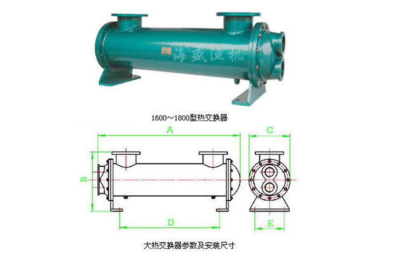 1600～1800型熱交換器