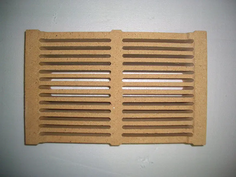 Checkered brick