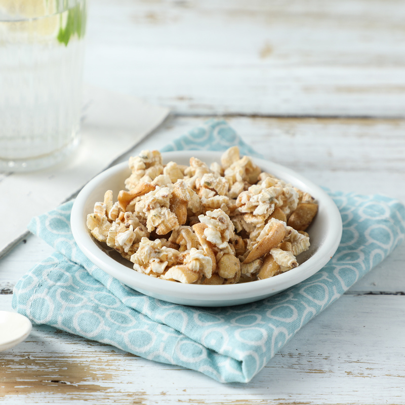 Golden Fruit Sour Cream Onion Flavor Cashew Mixed Brown Rice Crisp (Stir-fried Food)