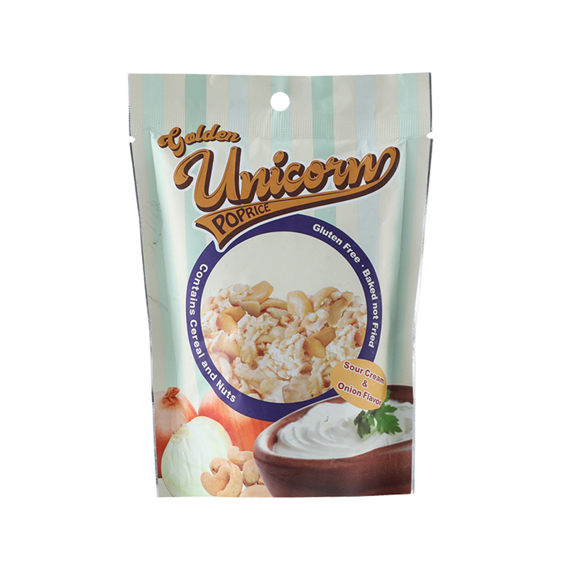 Golden Fruit Sour Cream Onion Flavor Cashew Mixed Brown Rice Crisp (Stir-fried Food)