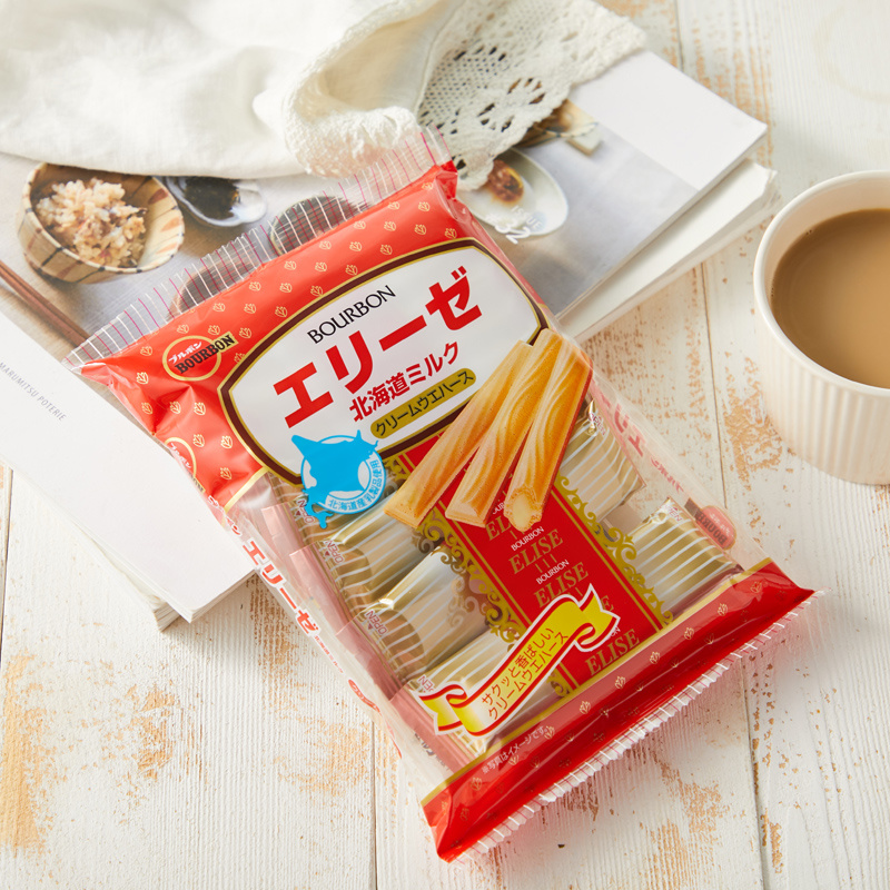 Wave Dream Milk Flavored Sandwich Waffle Biscuit Stick