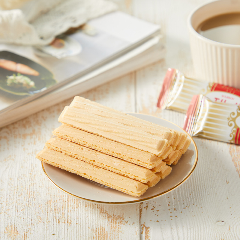 Wave Dream Milk Flavored Sandwich Waffle Biscuit Stick