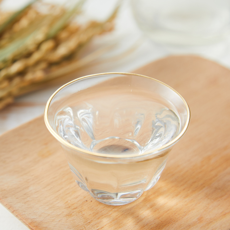 Japanese sake brewed with pure rice