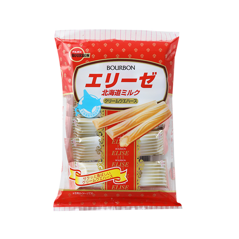 Wave Dream Milk Flavored Sandwich Waffle Biscuit Stick