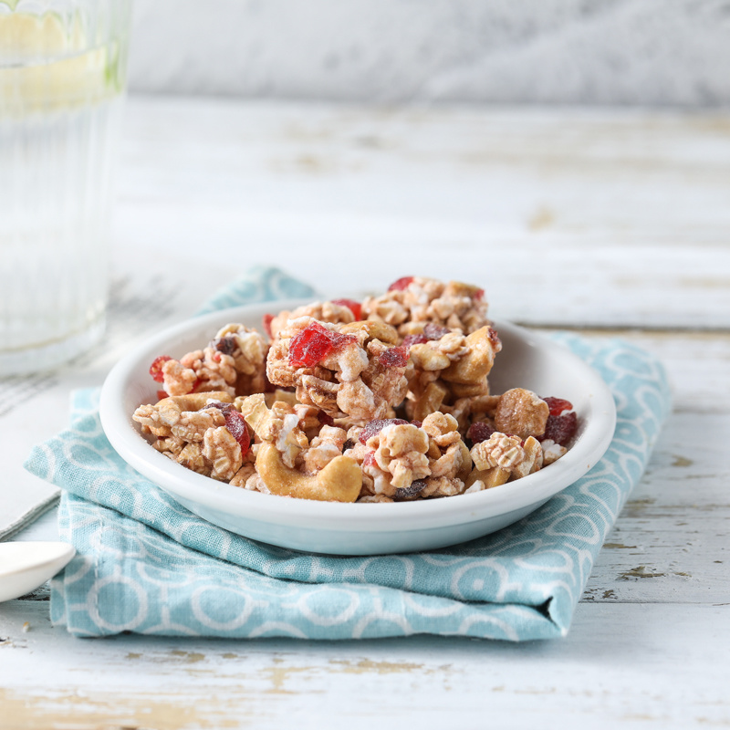 Golden Fruit Mixed Fruity Cashew Blended Brown Rice Crisp (Stir Fried Food)