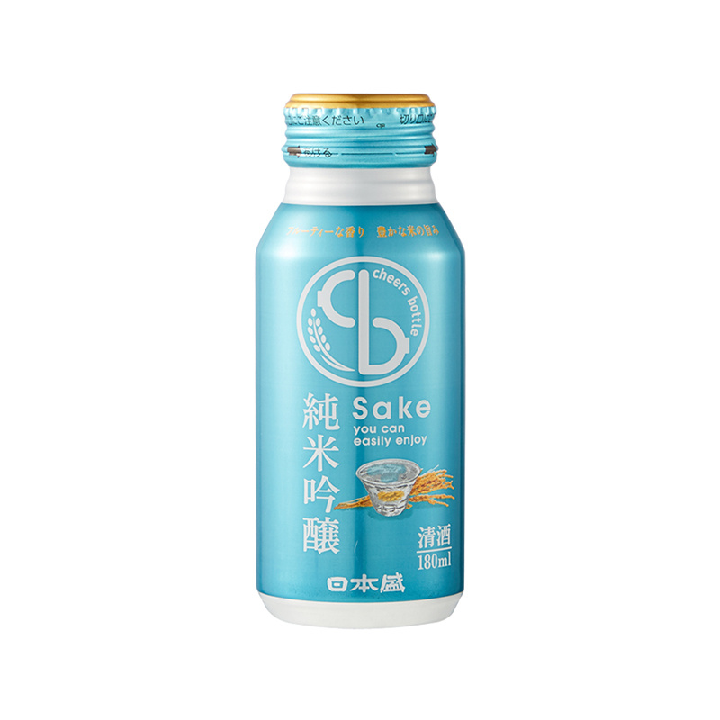 Japanese sake brewed with pure rice