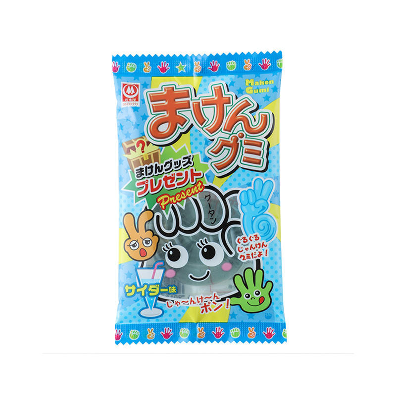 杉本屋石はさみ布遊びスタイルゲルキャンディー (サイダー味)