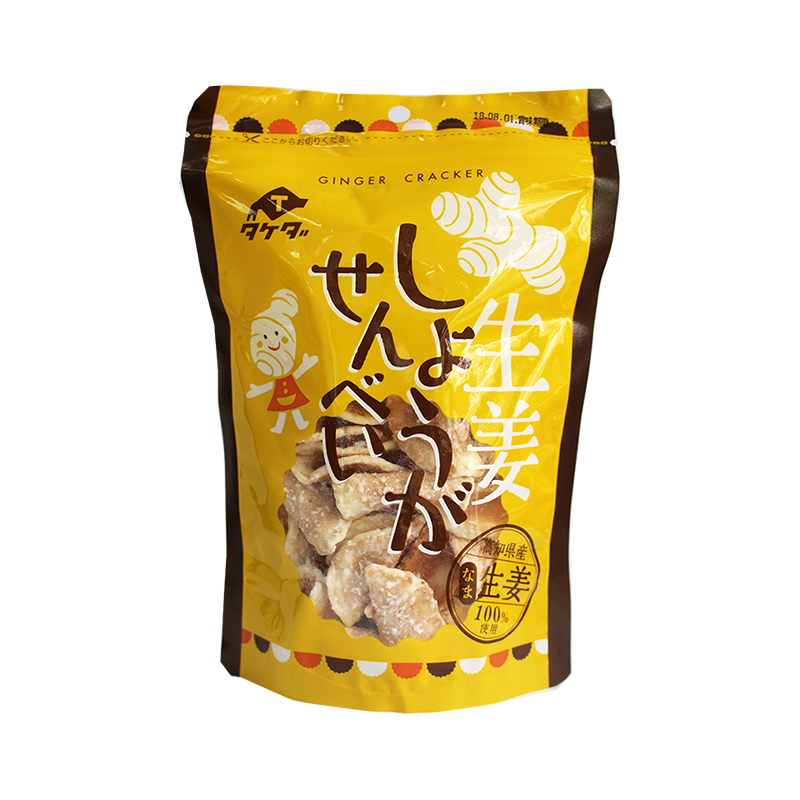 塔は北海道の生姜味のサクサクしたビスケットに達することができます。