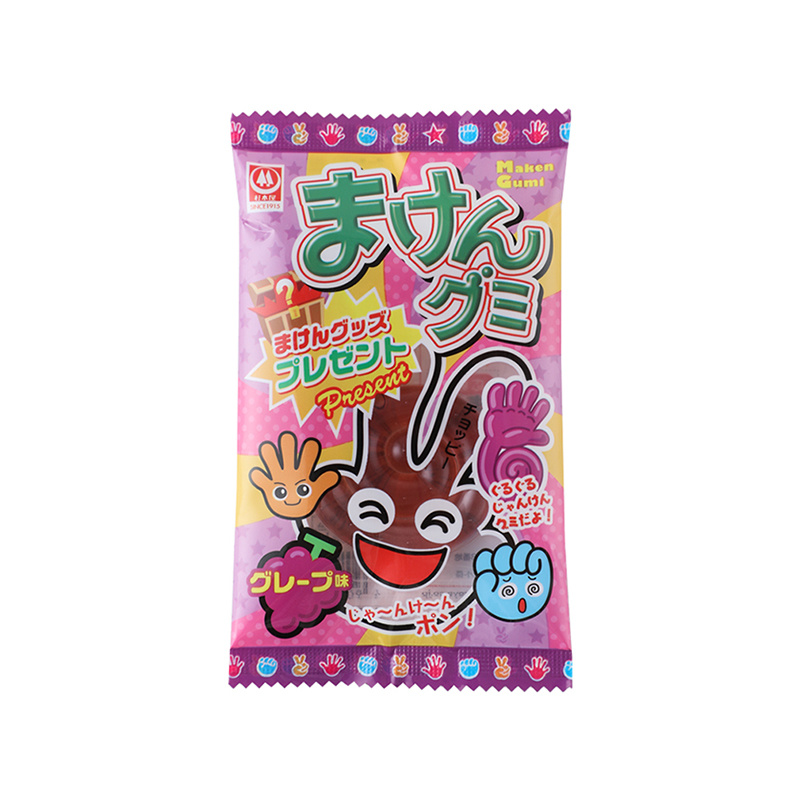 杉本屋石はさみ布遊びスタイルゲルキャンディー (ブドウ味)
