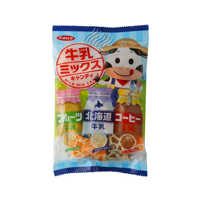 秋山製果什錦ミルク味キャンディー