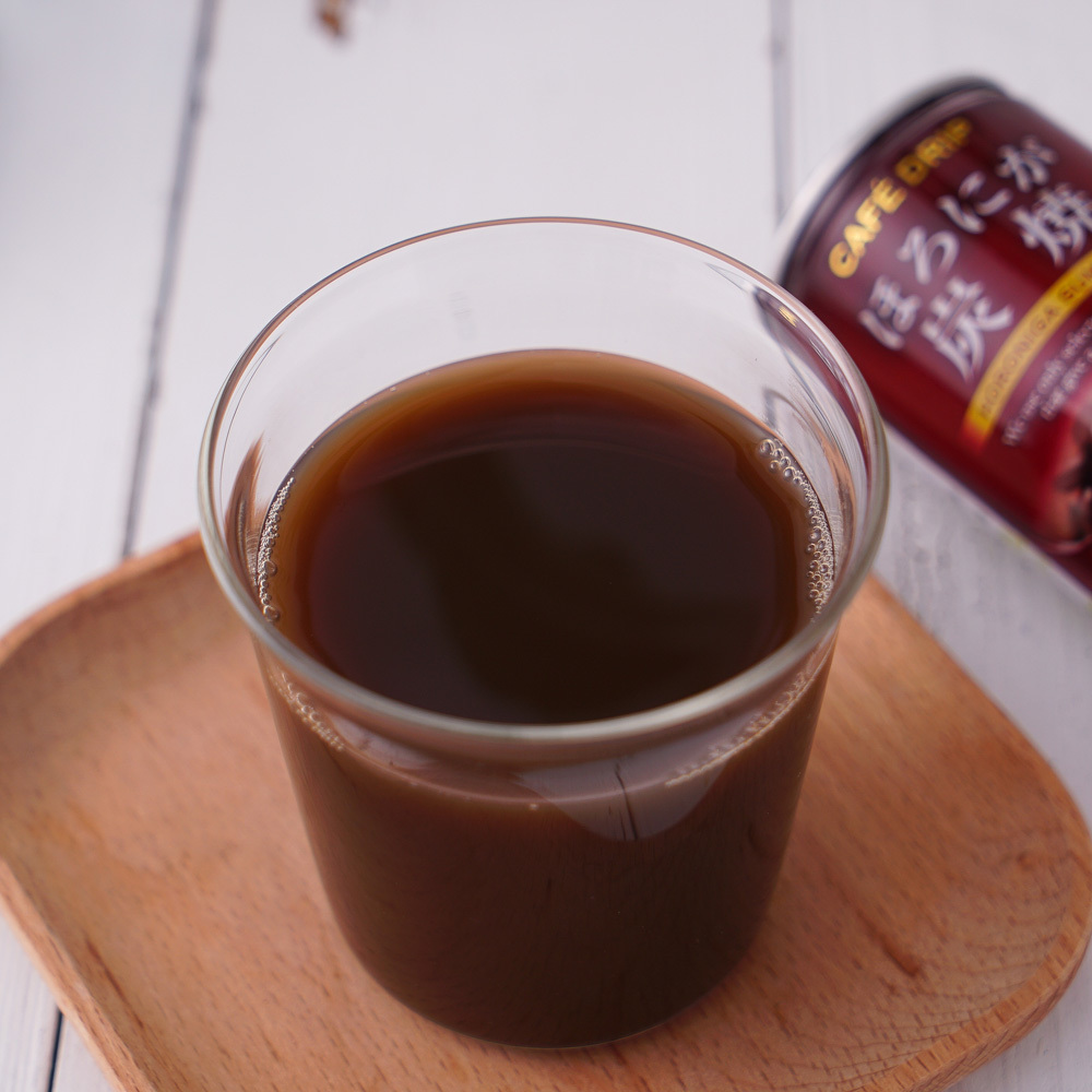 ドリップアロマのほろ苦い炭焼きコーヒー飲料