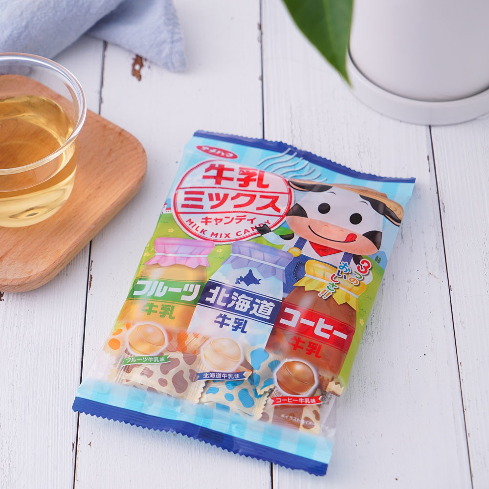 秋山制果什锦牛奶味糖果