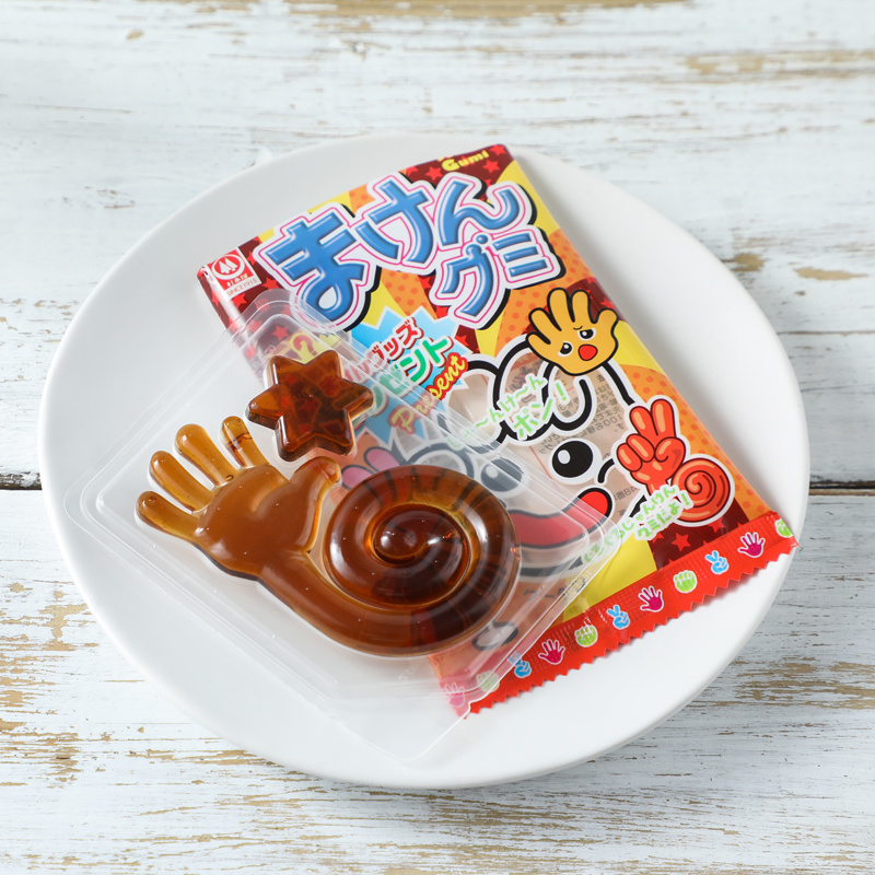 杉本屋石头剪刀布玩趣造型凝胶糖果（可乐味）