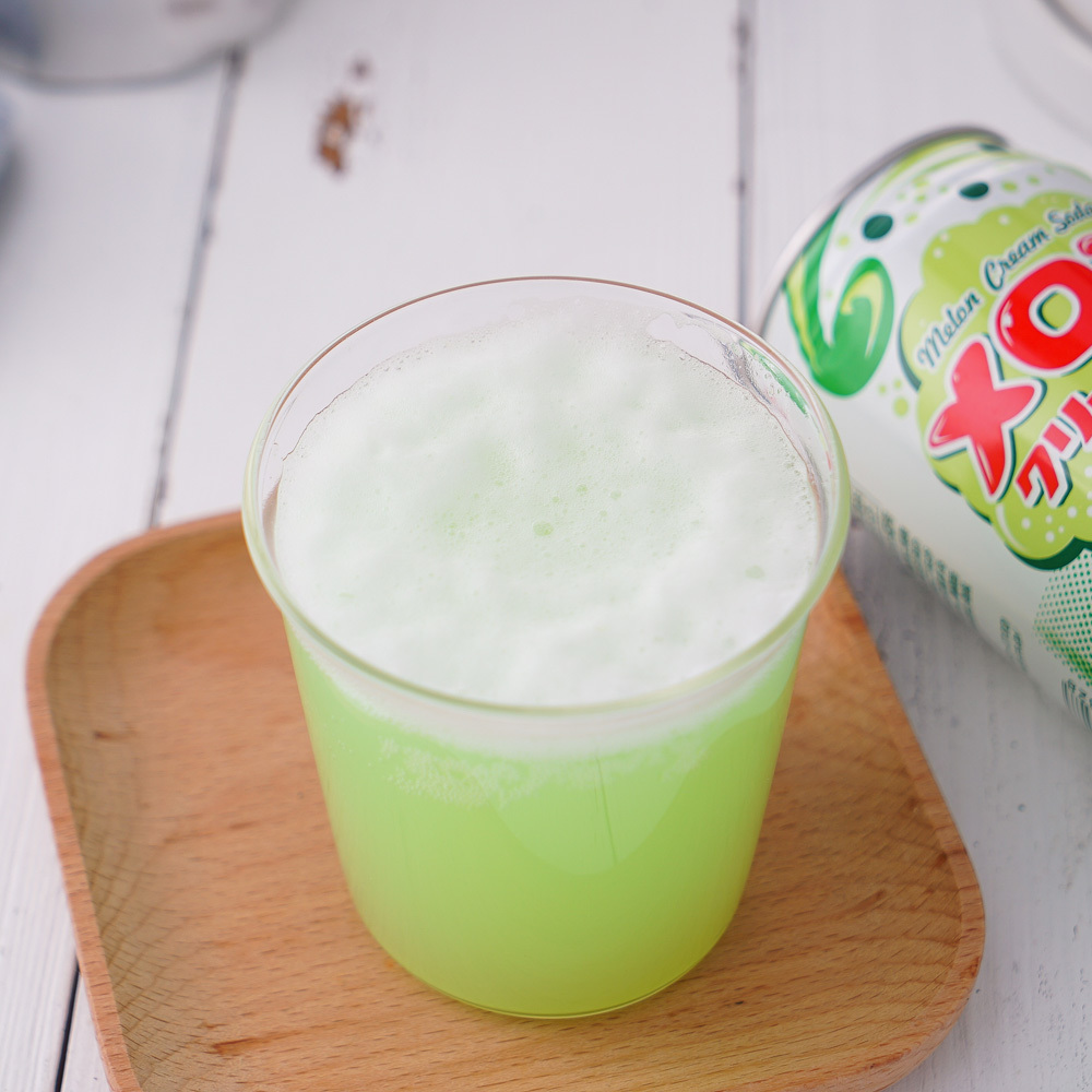 藤美嘉哈密瓜奶油碳酸饮料
