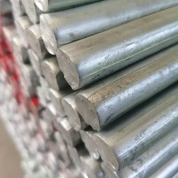 Galvanized round steel