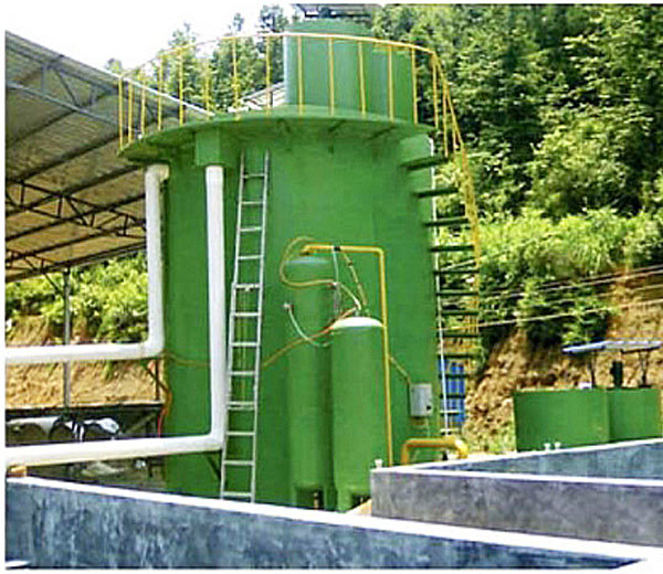 Dissolved air flotation machine (vertical flow)