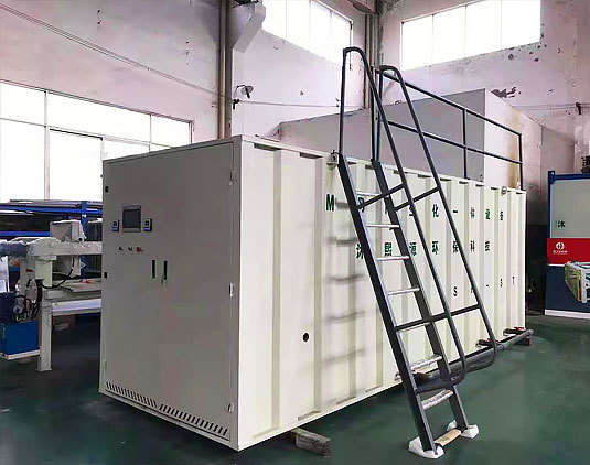 MBR integrated sewage treatment equipment