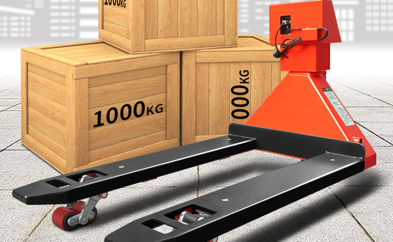 A forklift truck scale is a weighing device installed on a forklift truck