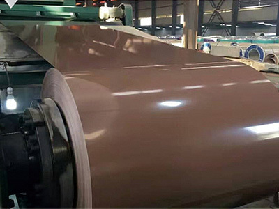 Color-coated aluminum sheet(Brown)