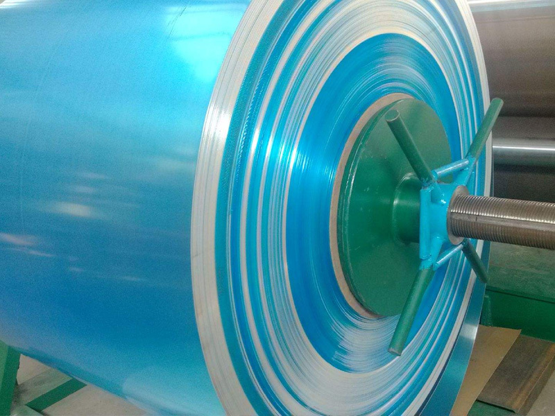 Color-coated aluminum sheet
