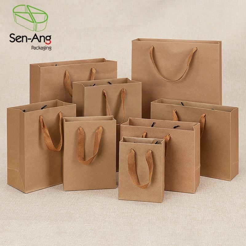 Gift wrapping paper bags are suitable for everyday non-consumable items