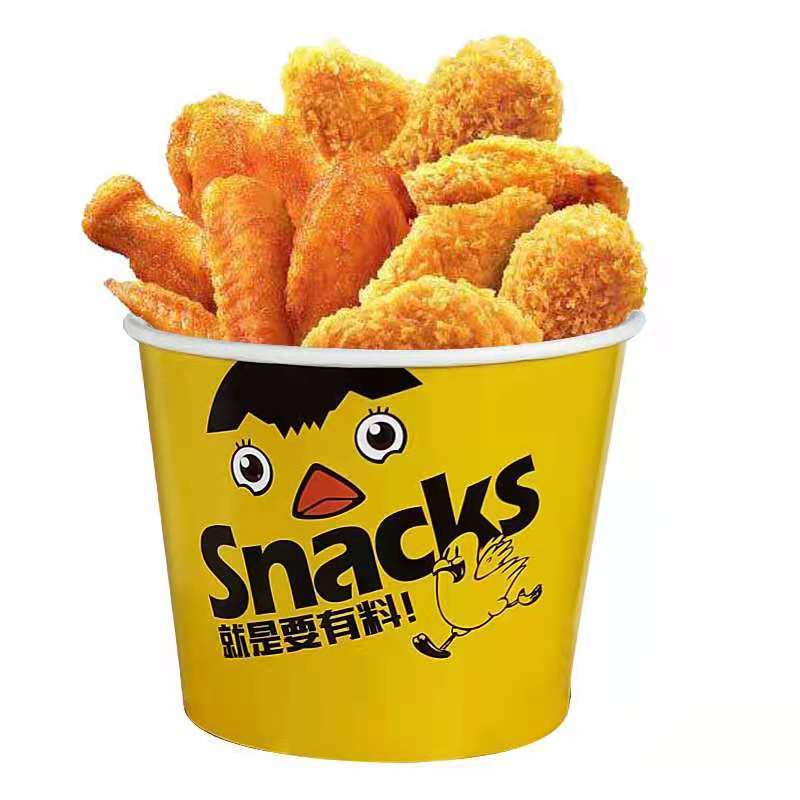 Factory Directly Disposable 32oz 64oz Custom Logo Paper Fried Chicken Bucket