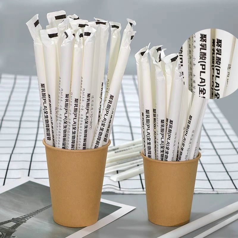 Biodegradable Eco Friendly Disposable Mixed Design Paper Drinking Straw