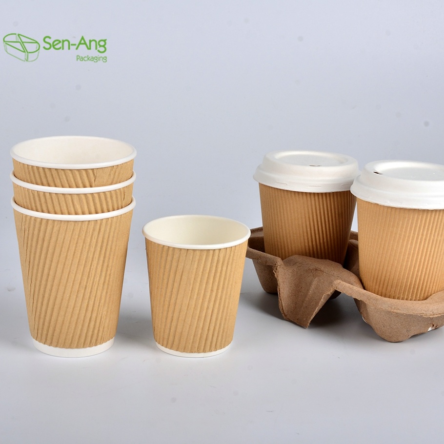 Wholesale In Stock Custom Logo Disposable 7oz 8oz Paper Cup