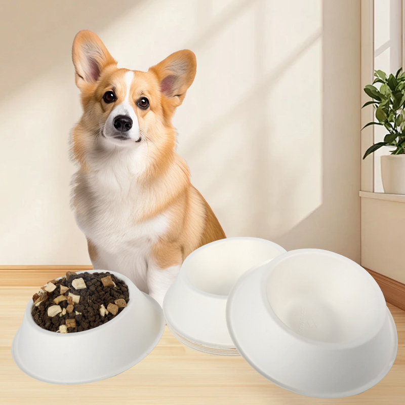 Biodegradable Compostable Eco-Friendly Pet Food Bowls